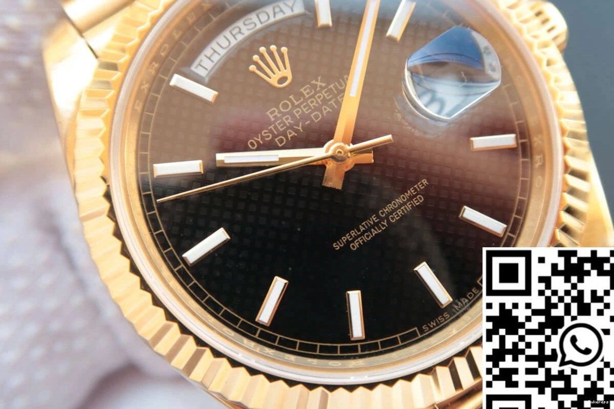 Minimalist Gold Date Day M228238-0004 Factory Rolex Yellow 953 EW 0808